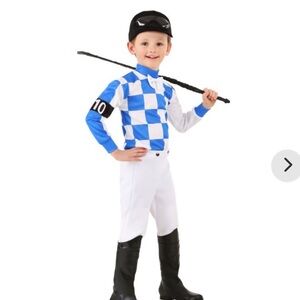 Toddler Jockey Derby Halloween Costume Size 2T